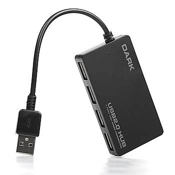 Dark DK-AC-USB242 Connect Master U342 USB 2.0 to 4 Port USB 2.0 Çoklayýcý Hub