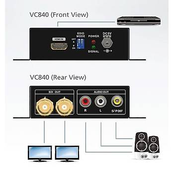 Aten VC840 HDMI to 3G-SDI Audio Converter