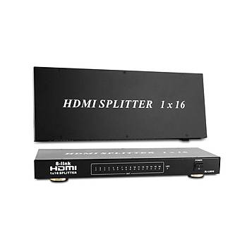 S-Link SL-LU616 16 Port 1 PC 16 Monitör HDMI Çoklayýcý Splitter