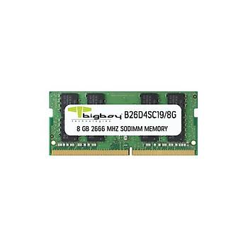 Bigboy B26D4SC19/8G 8 GB DDR4 2666Mhz CL19 Notebook Bellek