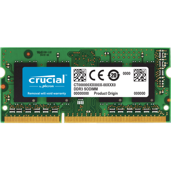 Crucial CT51264BF160B 4 GB DDR3 1600Mhz CL11 Notebook Bellek