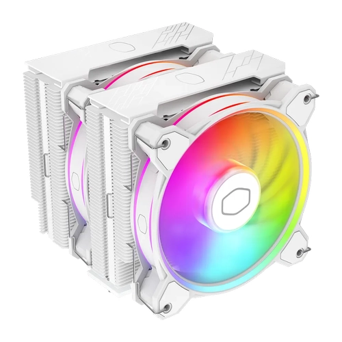 Cooler Master RR-D6WW-20PA-R1 Hyper 622 HALO 2x12cm RGB Fanl AMD-INTEL AM5-1700 Uyumlu Beyaz lemci Fan