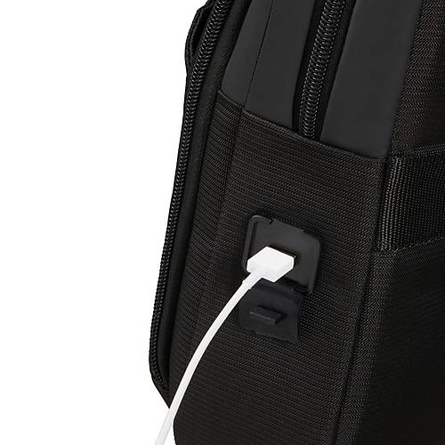 Samsonite KF9-09-002 15.6 inch Mysight USB Girili Siyah Notebok antas