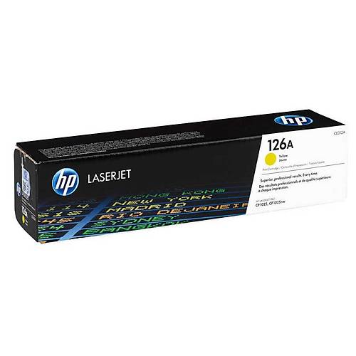 Hp CE312A 126A 1.000 Sayfal�k Sar� Orjinal Laser Toner