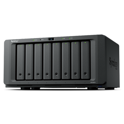 Synology DS1825 PLUS Ryzen V4500B 8 GB DDR4 8x 3.5 inch HDD M2 2 Port LAN A Depolama NAS Cihaz