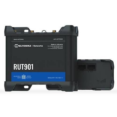 Teltonika TE-RUT901 4 Port Gigabit Endstriyel Cellular Router