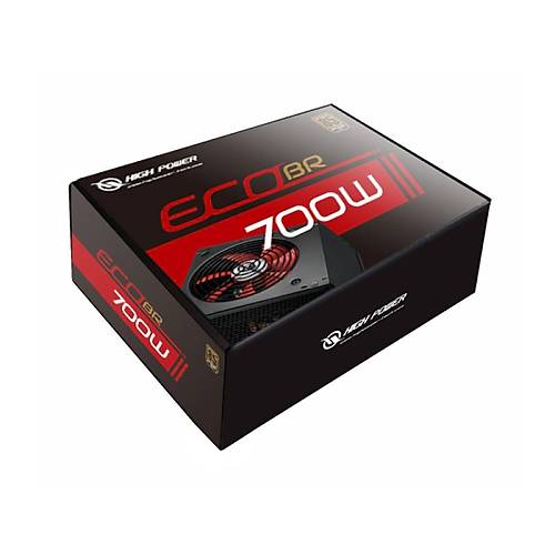 High Power HPE-700BR-A12S 700W 80+ Bronze 12cm K�rm�z� Fanl� Power Supply