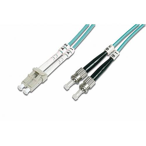 Beek BC-FO-5LCST-02/3 2 Mt ST-LC 50/125 Om3 LSZH Multimode Fiber Patch Cord Kablo
