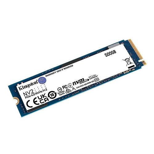 Kingston SNV2S/500G 500 GB 3500-2100Mb/s 22x80 NV2 PCIe 4.0 x4 M.2 SSD Harddisk