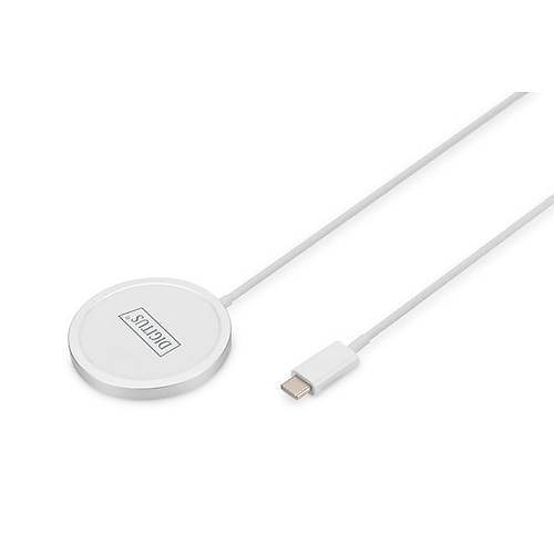 Digitus DA-10080 15W MAgSafe Uyumlu Kablosuz �arj Pad