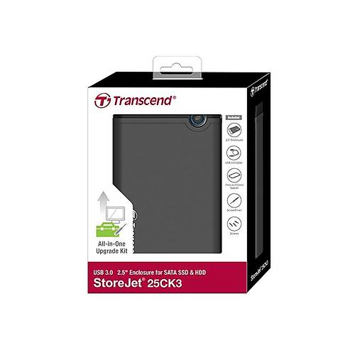 Transcend TS0GSJ25CK3 Storejet 25CK3 USB 3.0 2.5 inch Disk Kutusu