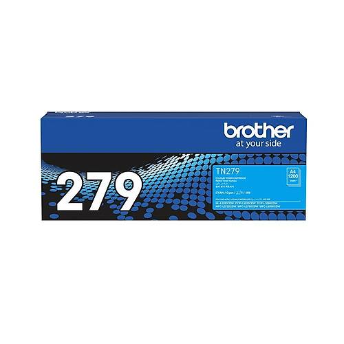 Brother TN-279C 1.200 Sayfalk Mavi Orijinal Lazer Toner