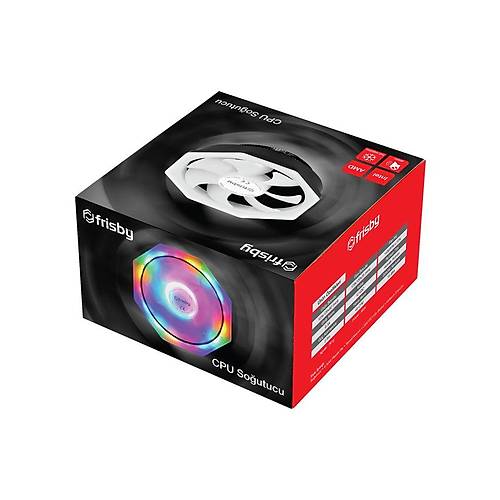 Frisby FCL-F1330C 12cm RGB Fanl AMD-INTEL lemci Soutucusu