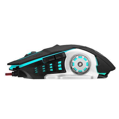 Hytech HY-X9 Legend USB 3600Dpi 6 Tulu Aydnlatmal Kablolu Oyuncu Mouse