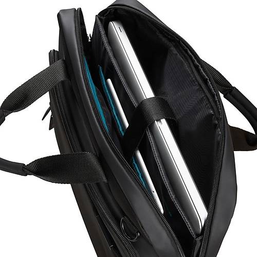 Samsonite KF9-09-002 15.6 inch Mysight USB Girili Siyah Notebok antas