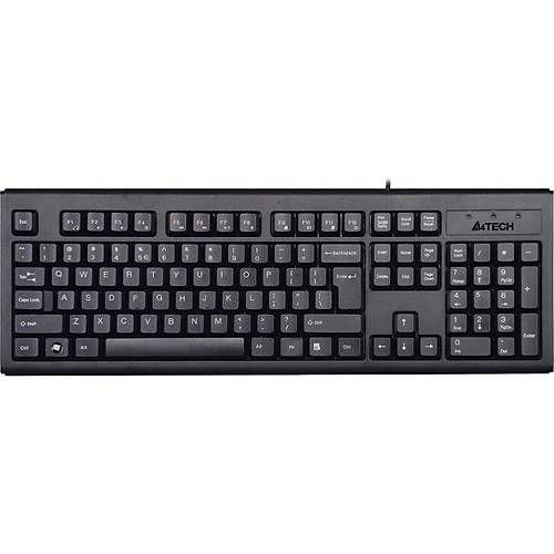 A4 Tech KM-720FN USB Q TR Multimedia Siyah Kablolu Klavye