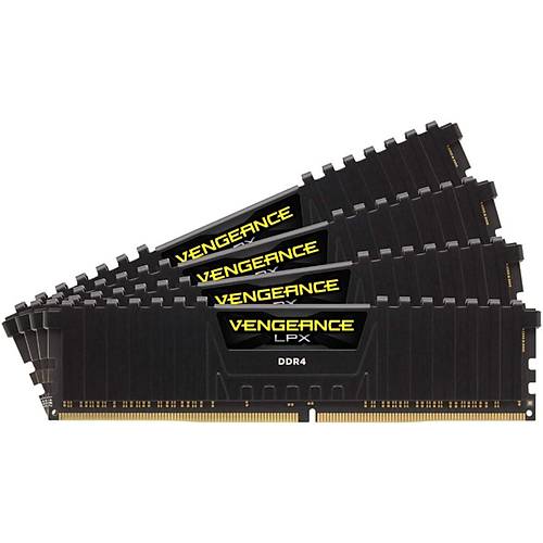 Corsair CMK32GX4M4D3600C18 32 GB (4x8) DDR4 3600Mhz CL18 vengeance LPX Bilgisayar Bellek