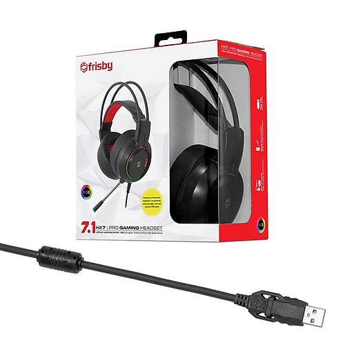 Frisby FHP-G1520B HX7 7.1 Sanal Surround Kablolu Gaming Mikrofonlu Kulakl�k