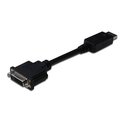 Digitus AK-340409-001-S DISPLAY PORT to DVI-I 24+5 D Erkek-Dii 0.15Mt Dp 1.2 Dntrc Adaptr