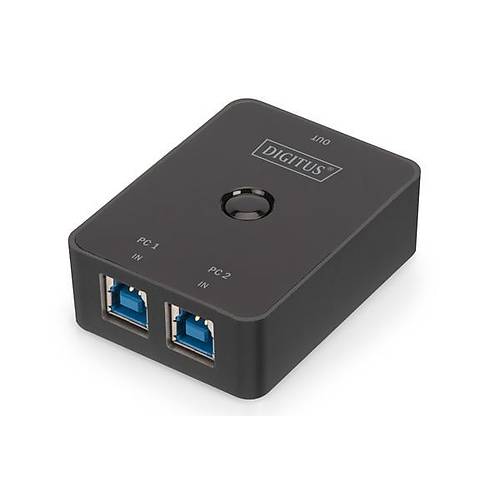 Digitus DA-73300-1 2 Port USB 3.0 Tip B to 1 Port USB 3.0 Tip A Dmeli USB Paylam Cihaz