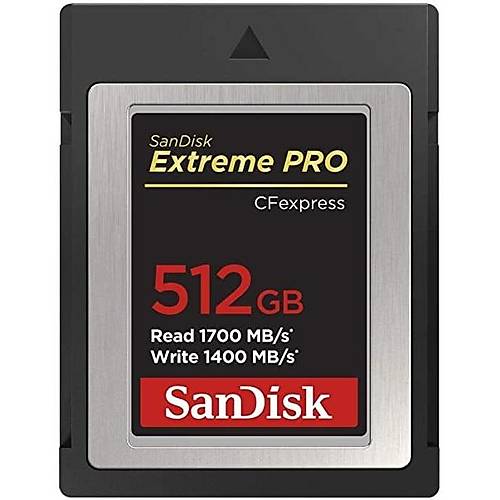 Sandisk SDCFE-512G-GN4NN 512 GB Extreme Pro 1700/1400 Cfexpress Haf�za Kart