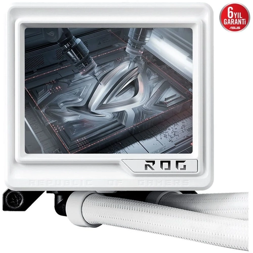 Asus ROG RYUJIN III 360 ARGB EXTREME 3x12cm ARGB Fanl� AMD-INTEL 3.5 LCD Beyaz S�v� So�utma Sistemi