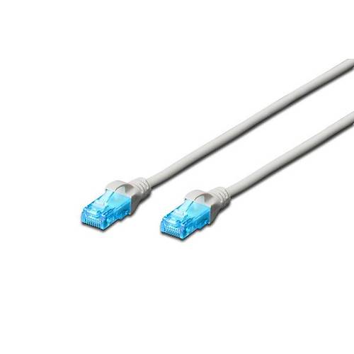 Digitus DK-1512-005 0.5 Mt UTP CAT5E AWG26/7 Ral 7044 Gri Patch Cord Kablo