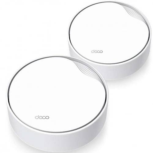 Tp-Link DECO X50 PoE 2 li Paket AX3000 3 Gigabit Port Dual Bant Wi-Fi 6 Access Point Mesh