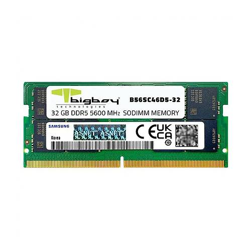 Bigboy B56SC46D5-32 32GB DDR5 5600Mhz CL46 Notebook Bellek