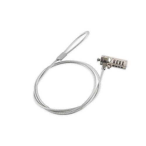 S-Link SL-S202 110cm �ifreli Kaplamal� �elik Kablo Notebook Kiliti