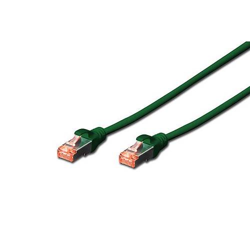 Digitus DK-1644-050/G 5 Mt CAT6A AWG26/7 LSZH S/FTP Ye�il Patch Cord Kablo