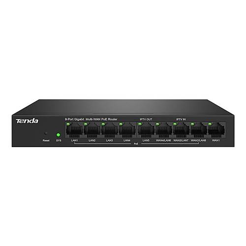 Tenda G0-8G-POE 9 Port Gigabit PoE Masast PoE Switch