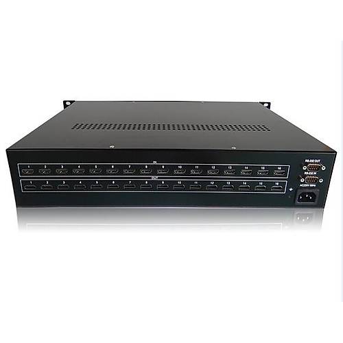 Beek BS-1616H 16 Port Giri� 16 Port ��k�� RJ45 HDMI Matrix Switch