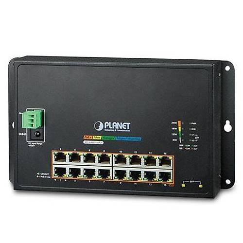 Planet PL-WGS-4215-16P2S 16 Port Gigabit PoE+ 2 Port SFP 240W L2 PoE Endstriyel Switch