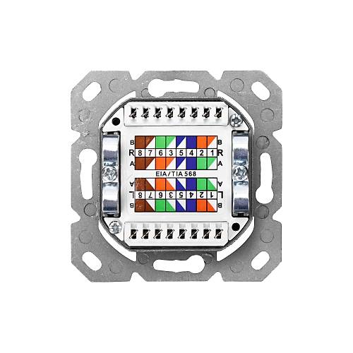 Digitus DN-9006-N 2 Port Z�rhl� Poe 250HZ CAT6 Dolu Data Prizi