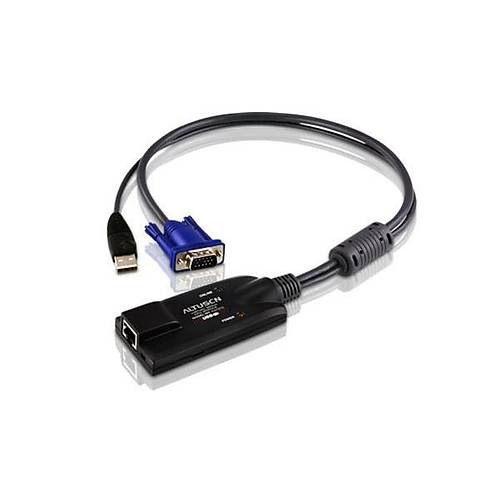 Aten KA7570 40 Mt USB VGA to ETHRNET Cpu Modül KVM Adaptör Kablosu