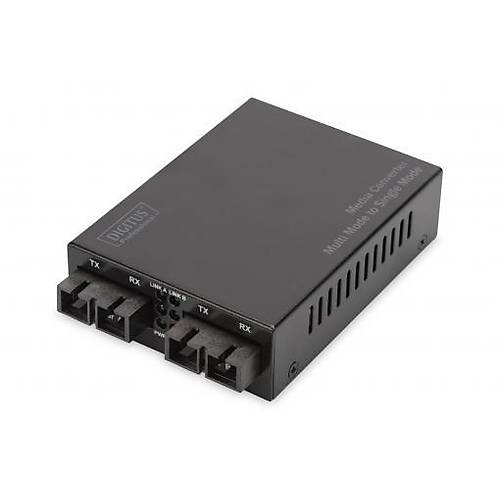 Digitus DN-82024 100BaseFX SC-SC Single Mode 1310nm 2 Km Media Converter