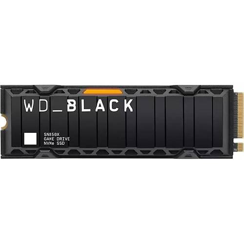 Western Digital WDS400T2XHE SN850X 4 TB 7300-6600Mb/s PCIe NVMe GEn4 22x80 Black SSD Harddisk