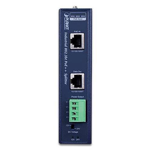 Planet PL-IPOE-173S 1 Port 10/100/1000 Mbps Endstriyel PoE++ Splitter