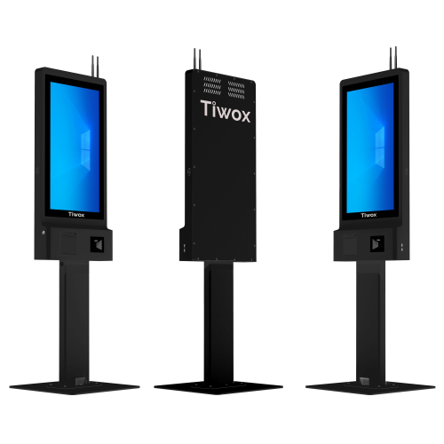 Tiwox K-3250B CI7 5. Nesil 16GB 256GB SSD 2D Barkod Okuyucu BarkodYAz�cl� 32 inch Siyah Kioski