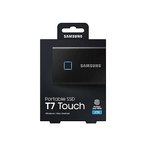 Samsung MU-PC2T0K/WW 2 TB T7 Touch mini USB 3.2 Siyah Tanabilir SSD Harddisk