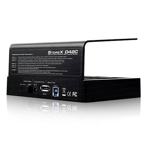 Dark DK-AC-DSD42C D42C 4 x 2.5/3.5 inch Offline Clone SATA USB 3.0 Disk stasyonu
