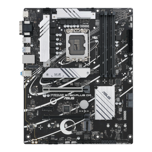 Asus PRIME B760-PLUS D4 Sc-1700 DDR4 5066Mhz 3xM.21 AURA RGB 2.5GBbit Aln ATX INTEL Anakart
