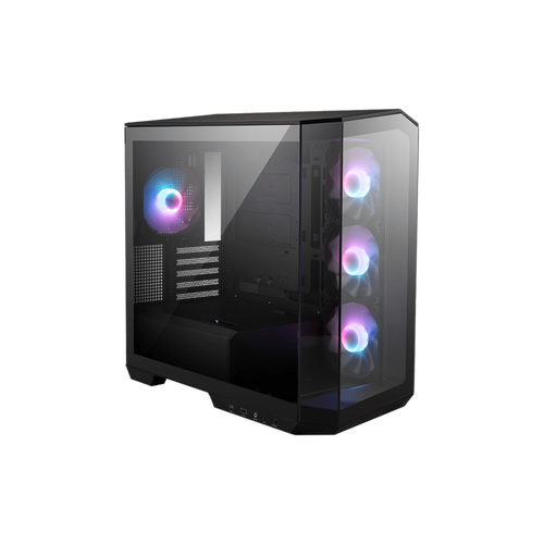 Msi MAG PANO 100R PZ PSU YOK 4x12cm ARGB Fanl Temperli Cam Panoramik Oyuncu Kasas