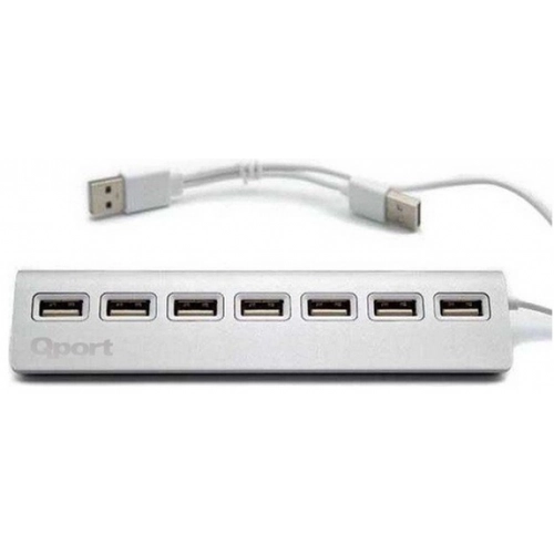 Qport Q-UC207 USB 2.0 to 7 Port USB 2.0 Metal USB oklayc