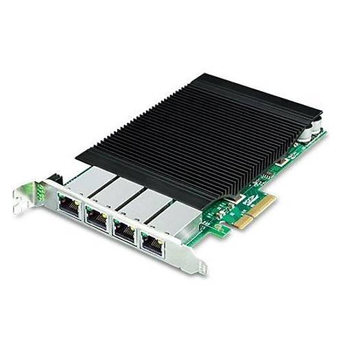 Planet PL-ENW-9740P 4 Port 10/100/1000T Poe+ Pc Express Sunucu Ethernet Kart
