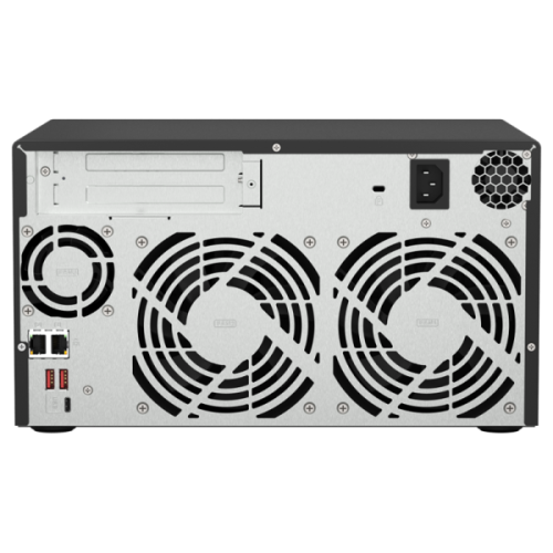 Qnap TS-873A-8G Ryzen V1500B 8GB DDR4 8xHDD 2xM2 2x2.5Gbit Lan A� Depolama NAS Cihaz�