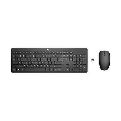 Hp 18H24AA 230 Q TR Kablosuz Siyah Klavye Mouse Set