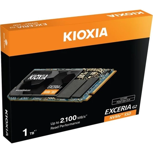Kioxia LRC20Z001TG8 1 TB 2100-1700Mb/s Exceria G2 PCIe M.2 22x80 SSD Harddisk