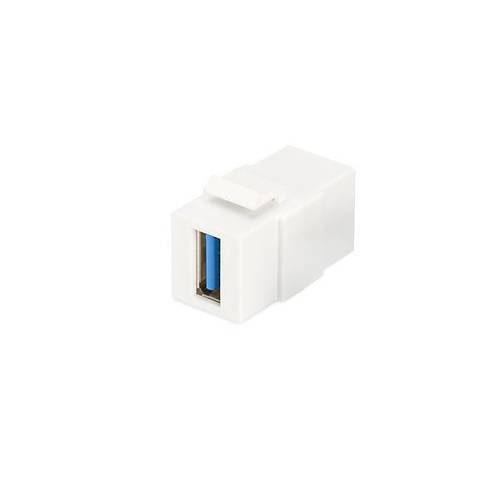 Digitus DN-93404 Usb 3.0 to USB 3.0 Di�i-Di�i Beyaz Usb Keystone Jack